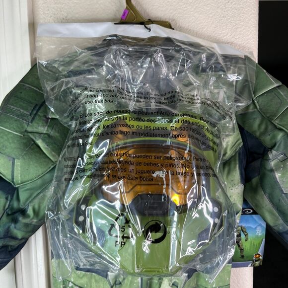 Disguise Boys' HALO Infinite Master Chief Jumpsuit Halloween Costume - Picture 5 of 10